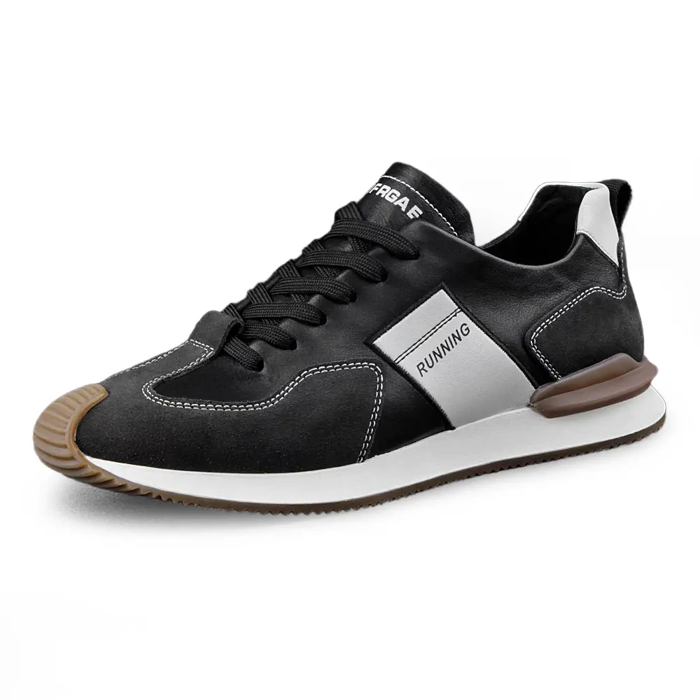 SENJIALUO Мужские черные дышащие нескользящие устойчивые к истиранию кеды, цвет Black
SENJIALUO Мужские черные дышащие нескользящие устойчивые к истиранию кеды, цвет Black