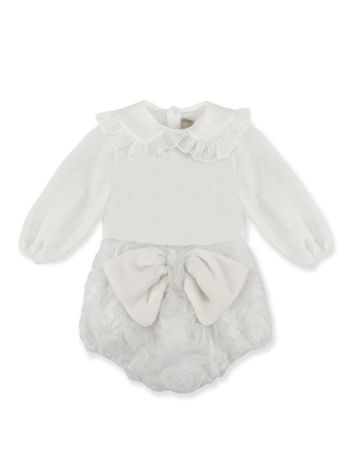 Комплект кружевного воротника La Stupenderia с бантом, белый
Комплект кружевного воротника La Stupenderia с бантом, белый