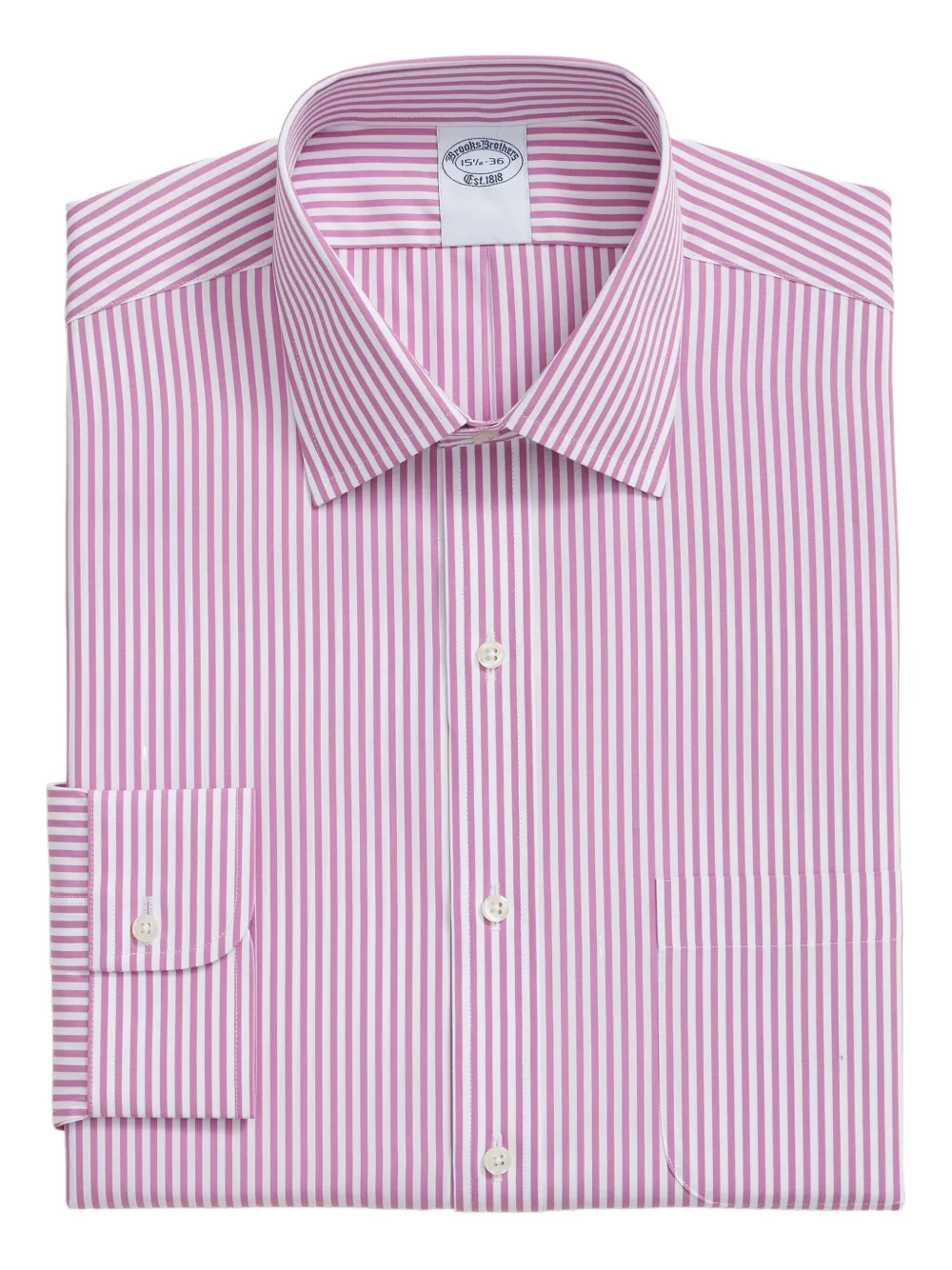 Рубашка в полоску Brooks Brothers, розовый
Рубашка в полоску Brooks Brothers, розовый