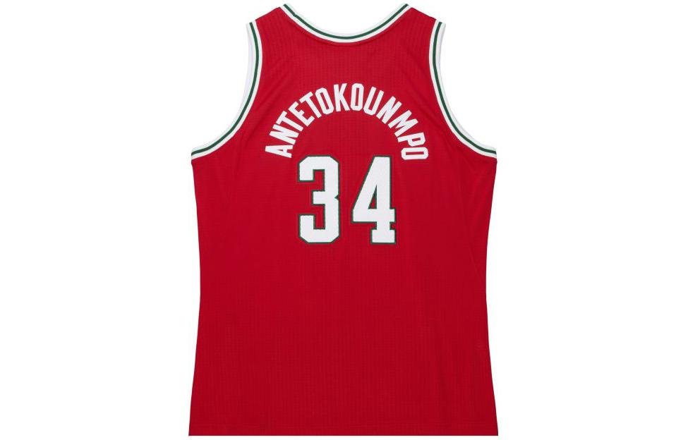 Футболка Янниса Адетокумбо НБА Милуоки Бакс 2014 Mitchell Ness, красный
Футболка Янниса Адетокумбо НБА Милуоки Бакс 2014 Mitchell Ness, красный