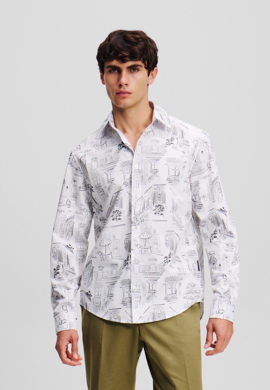 Рубашка KARL LAGERFELD, белый
Рубашка KARL LAGERFELD, белый