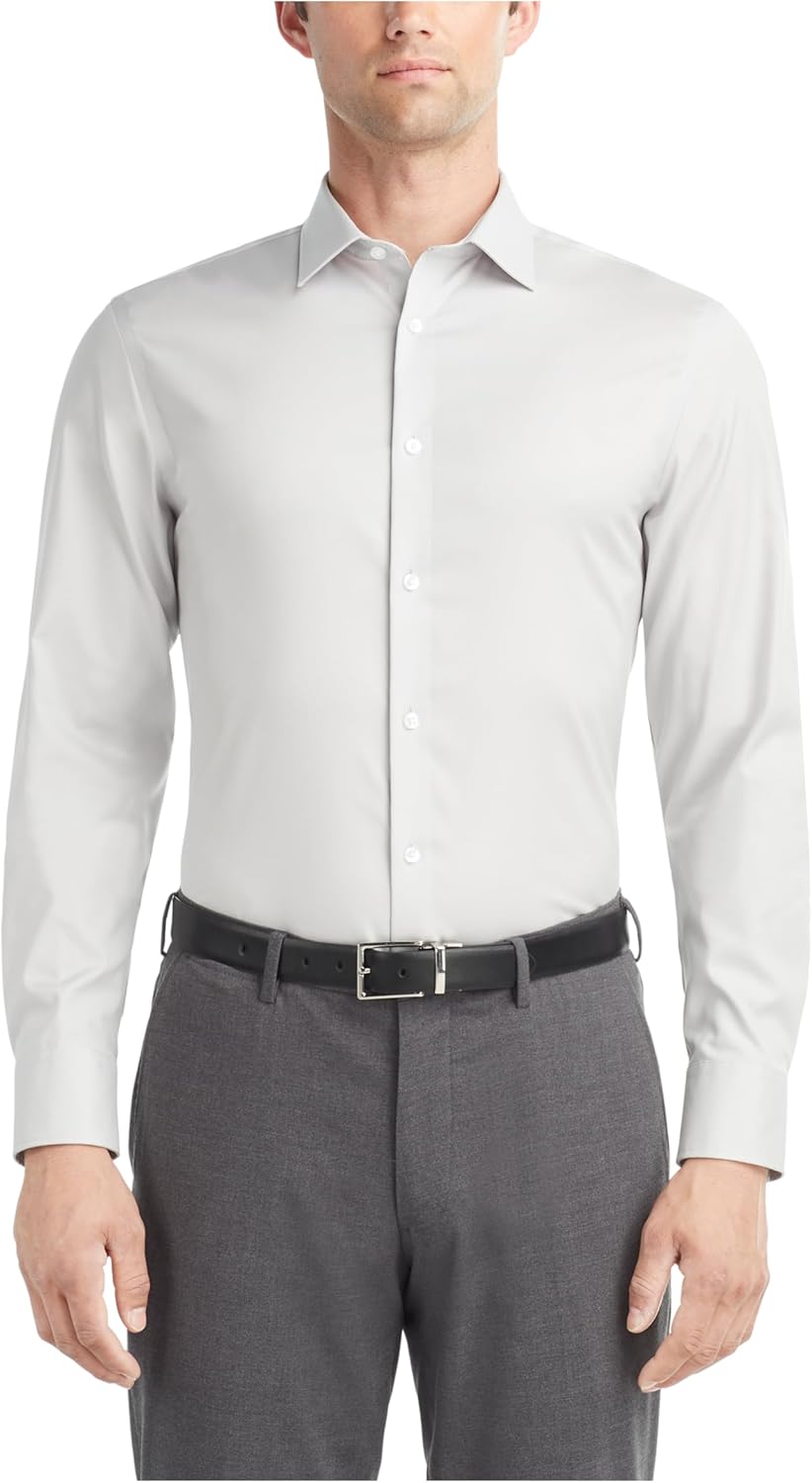 Мужская рубашка Calvin Klein Slim Fit из тонкого хлопкового эластичного материала, Grey Multi
Мужская рубашка Calvin Klein Slim Fit из тонкого хлопкового эластичного материала, Grey Multi