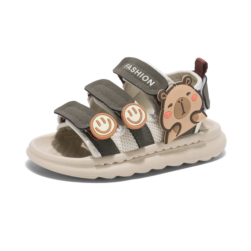 Детские сандалии из износостойкой и нескользящей ткани для детей от 3 до 7 лет RHOBESAM, бежевый
Детские сандалии из износостойкой и нескользящей ткани для детей от 3 до 7 лет RHOBESAM, бежевый