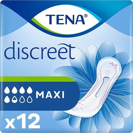 Прокладки TENA Discreet Maxi с высокой впитываемостью при недержании и обильных выделениях мочи, 12 шт.
Прокладки TENA Discreet Maxi с высокой впитываемостью при недержании и обильных выделениях мочи, 12 шт.