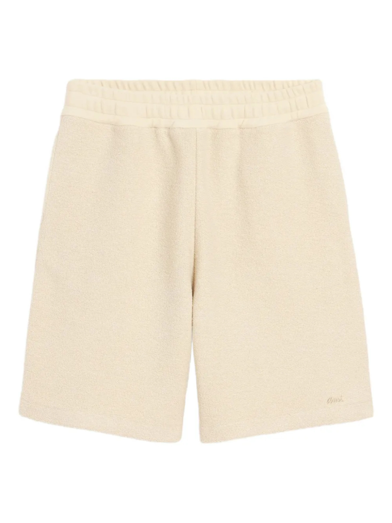 Шорты из хлопкового флиса AMI Paris, нейтральный
Шорты из хлопкового флиса AMI Paris, нейтральный