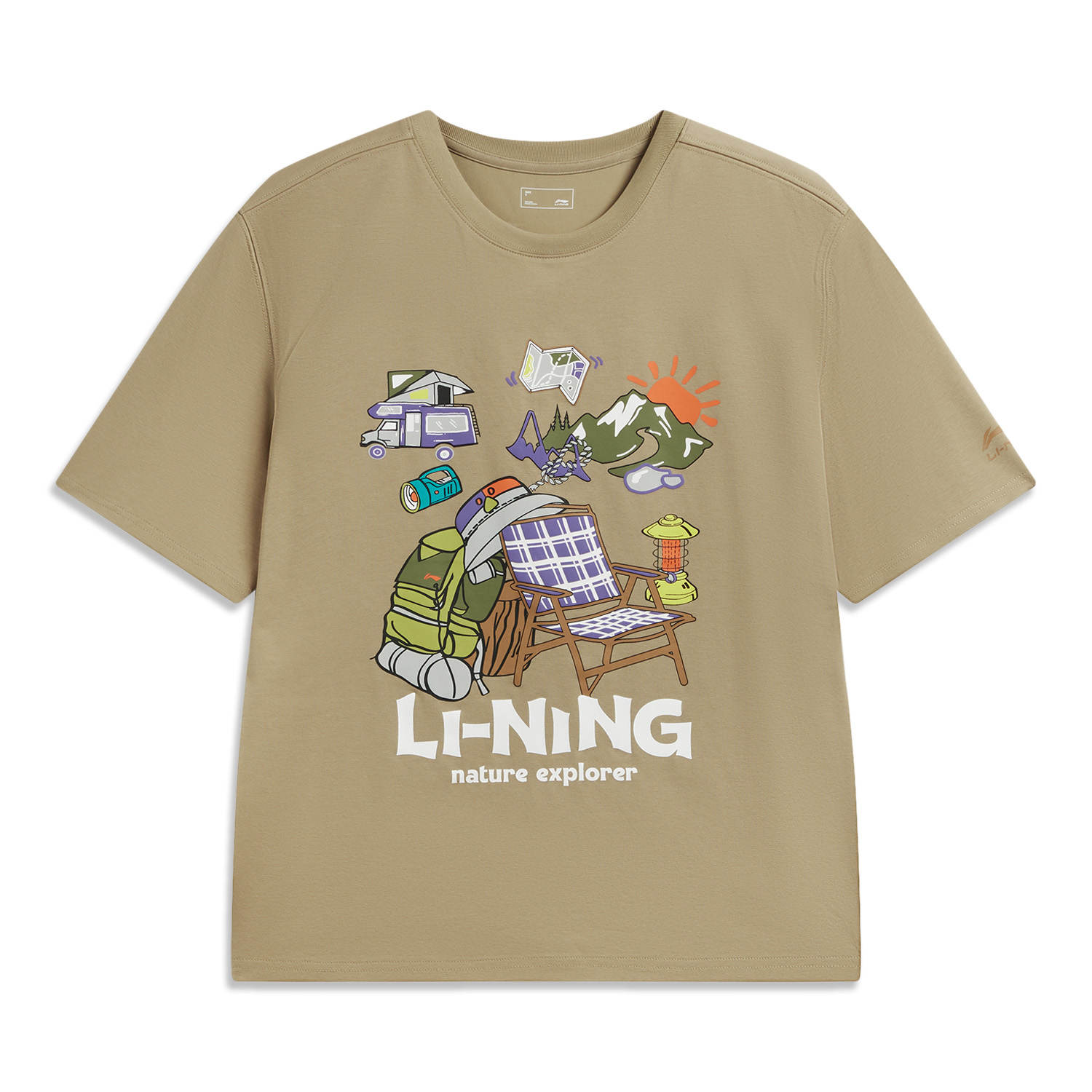 Футболка Unisex Li-Ning Sports Life Collection, authentic хаки
Футболка Unisex Li-Ning Sports Life Collection, authentic хаки