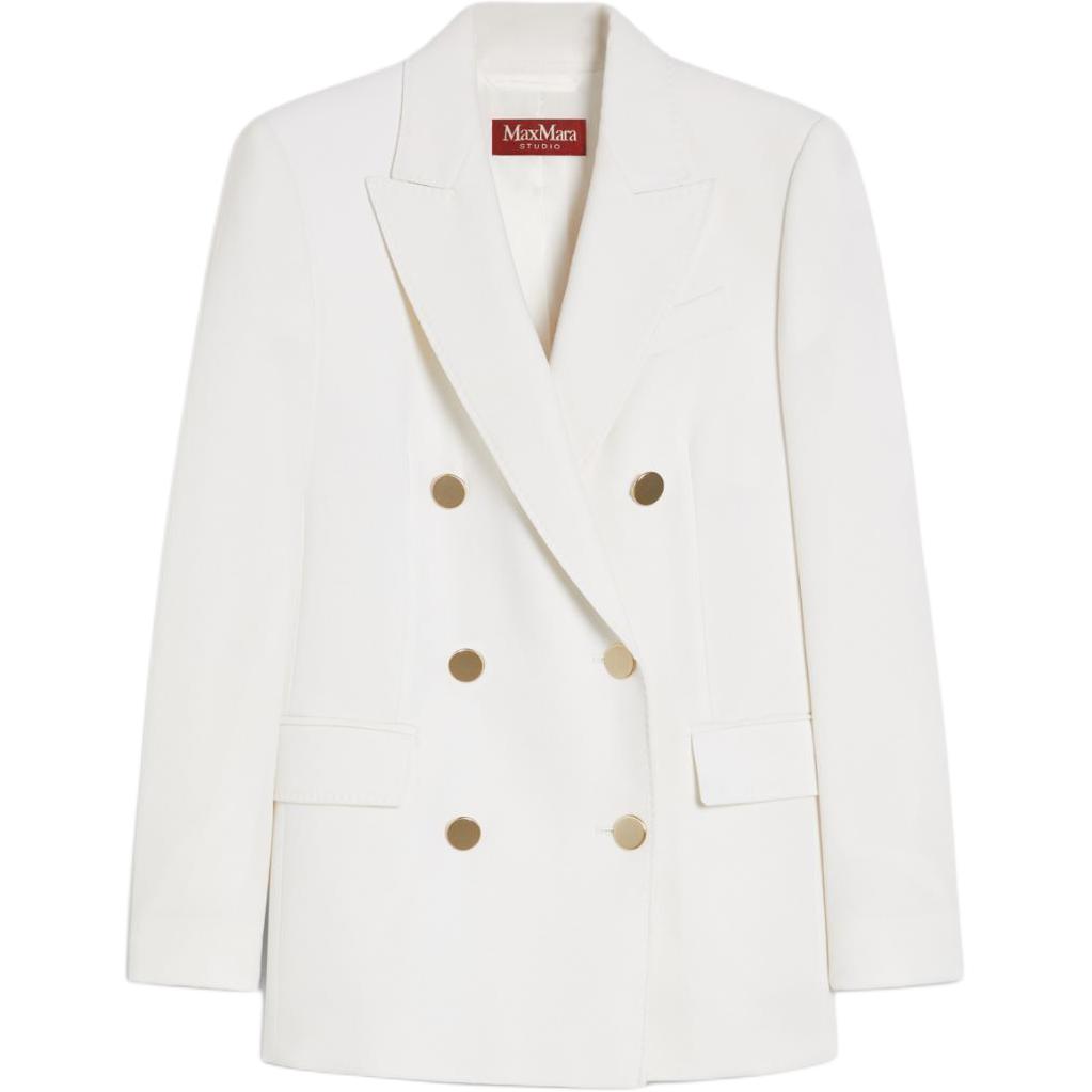 Пиджак Max Mara двубортный MaxMara, белый
Пиджак Max Mara двубортный MaxMara, белый