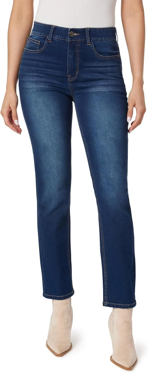 Angels Forever Young Women's 360 Sculpt Mid-Rise Straight Ankle Jeans
Angels Forever Young Women's 360 Sculpt Mid-Rise Straight Ankle Jeans