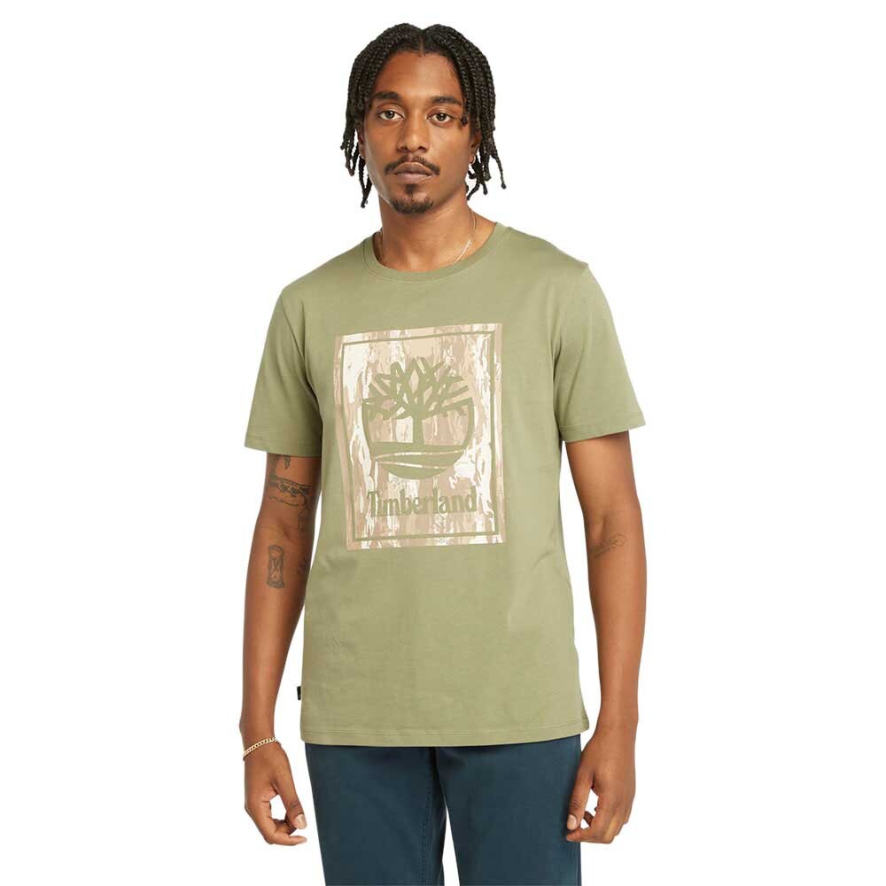 Футболка с коротким рукавом Timberland Stack Logo Camo, зеленый
Футболка с коротким рукавом Timberland Stack Logo Camo, зеленый