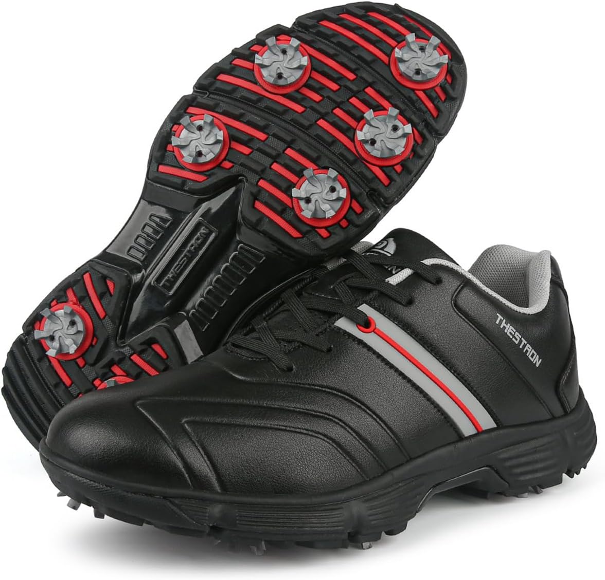 Мужские гольф-кроссовки Men 7 Spikes с противоскользящей подошвой для тренировок, комфортная спортивная обувь для гольфа и ходьбы Omcam, черный
Мужские гольф-кроссовки Men 7 Spikes с противоскользящей подошвой для тренировок, комфортная спортивная обувь для гольфа и ходьбы Omcam, черный