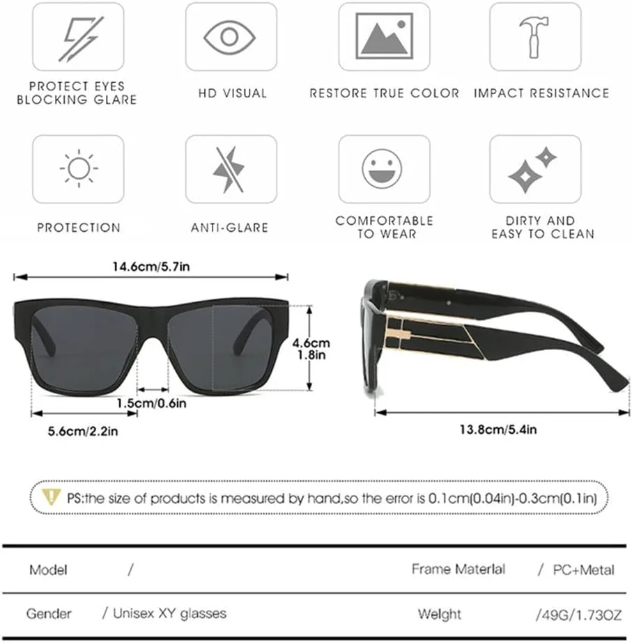 Модные мужские солнцезащитные очки в стиле ретро с градиентной металлической оправой, персонализированные, стильные, солнцезащитные, легкие, роскошные LVTFCO, 7
Модные мужские солнцезащитные очки в стиле ретро с градиентной металлической оправой, персонализированные, стильные, солнцезащитные, легкие, роскошные LVTFCO, 7