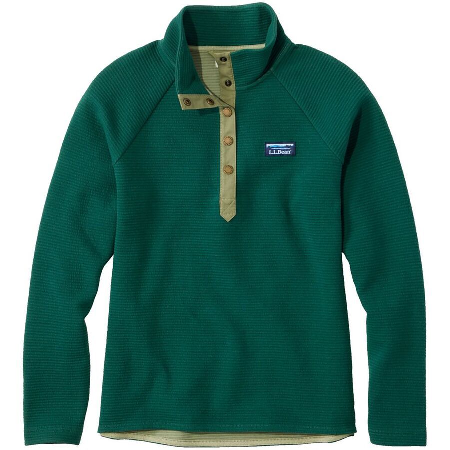 Пуловер Lakewashed Double-Knit 1/4 Button Pullover - женский LLBean LLBean, Deep Green
Пуловер Lakewashed Double-Knit 1/4 Button Pullover - женский LLBean LLBean, Deep Green
