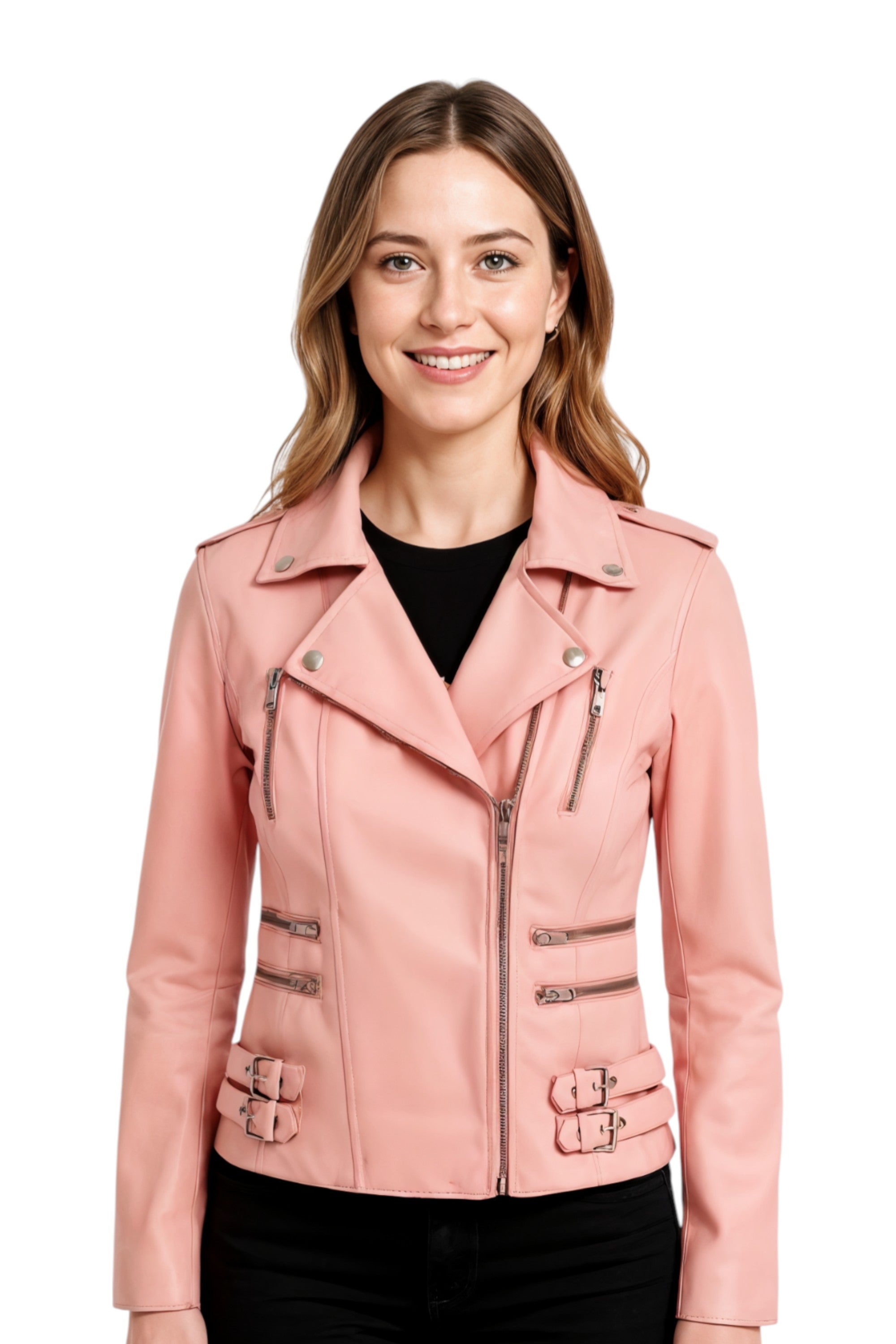 Женская кожаная коричневая куртка байкера Brando Constantia Infinity Leather
Женская кожаная коричневая куртка байкера Brando Constantia Infinity Leather