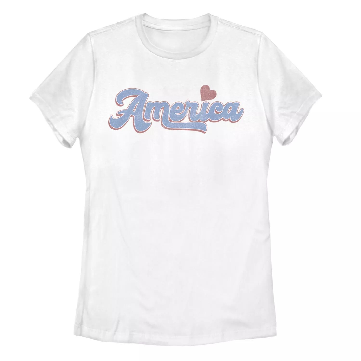 Футболка с надписью «Америка» для юниоров в форме сердца
Футболка с надписью «Америка» для юниоров в форме сердца