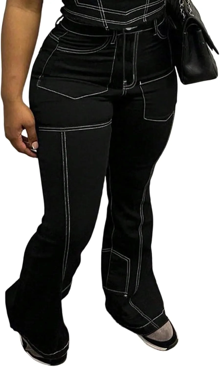 Джинсы для женщин с эффектом подтяжки ягодиц, High Waist, Bootcut
Джинсы для женщин с эффектом подтяжки ягодиц, High Waist, Bootcut