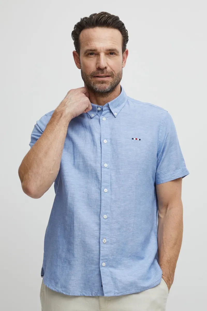 Рубашка с короткими рукавами FQ1924 "FQ1924 FQErlend", синий
Рубашка с короткими рукавами FQ1924 "FQ1924 FQErlend", синий