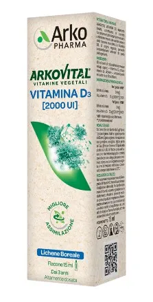 Arkopharma Арковитал Витамин D3 15 мл Натуральная добавка витамина D3
Arkopharma Арковитал Витамин D3 15 мл Натуральная добавка витамина D3