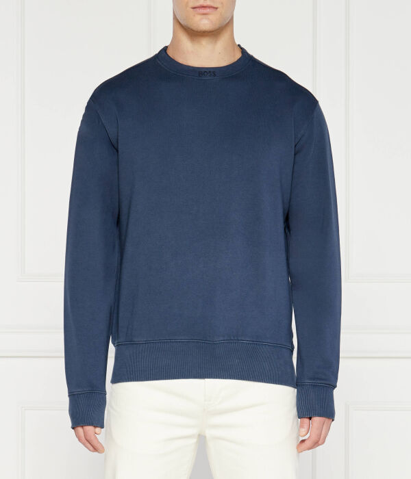 Толстовка Boss Orange Regular Fit, синий 
Толстовка Boss Orange Regular Fit, синий