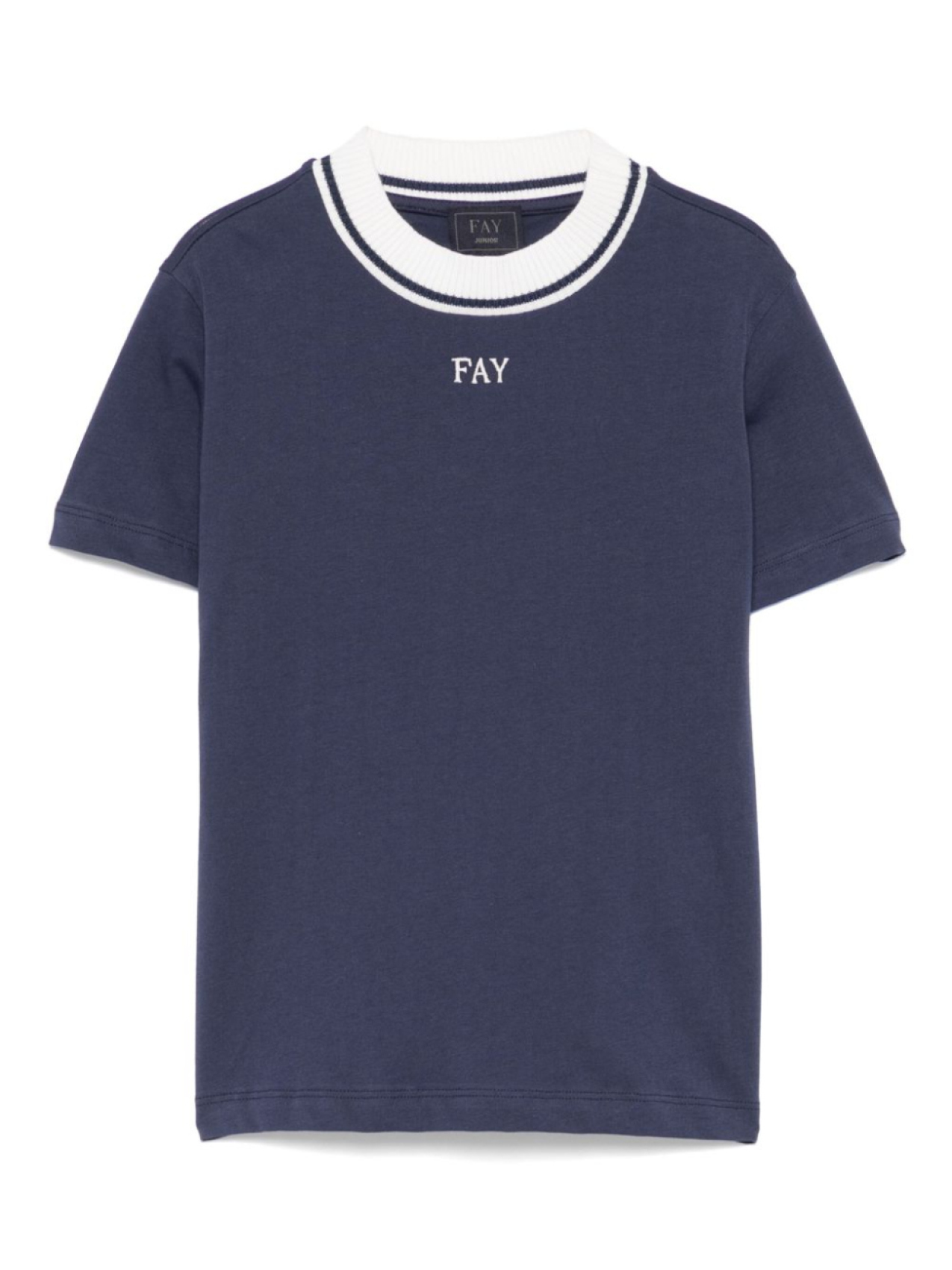 Fay Kids футболка с вышитым логотипом, синий
Fay Kids футболка с вышитым логотипом, синий