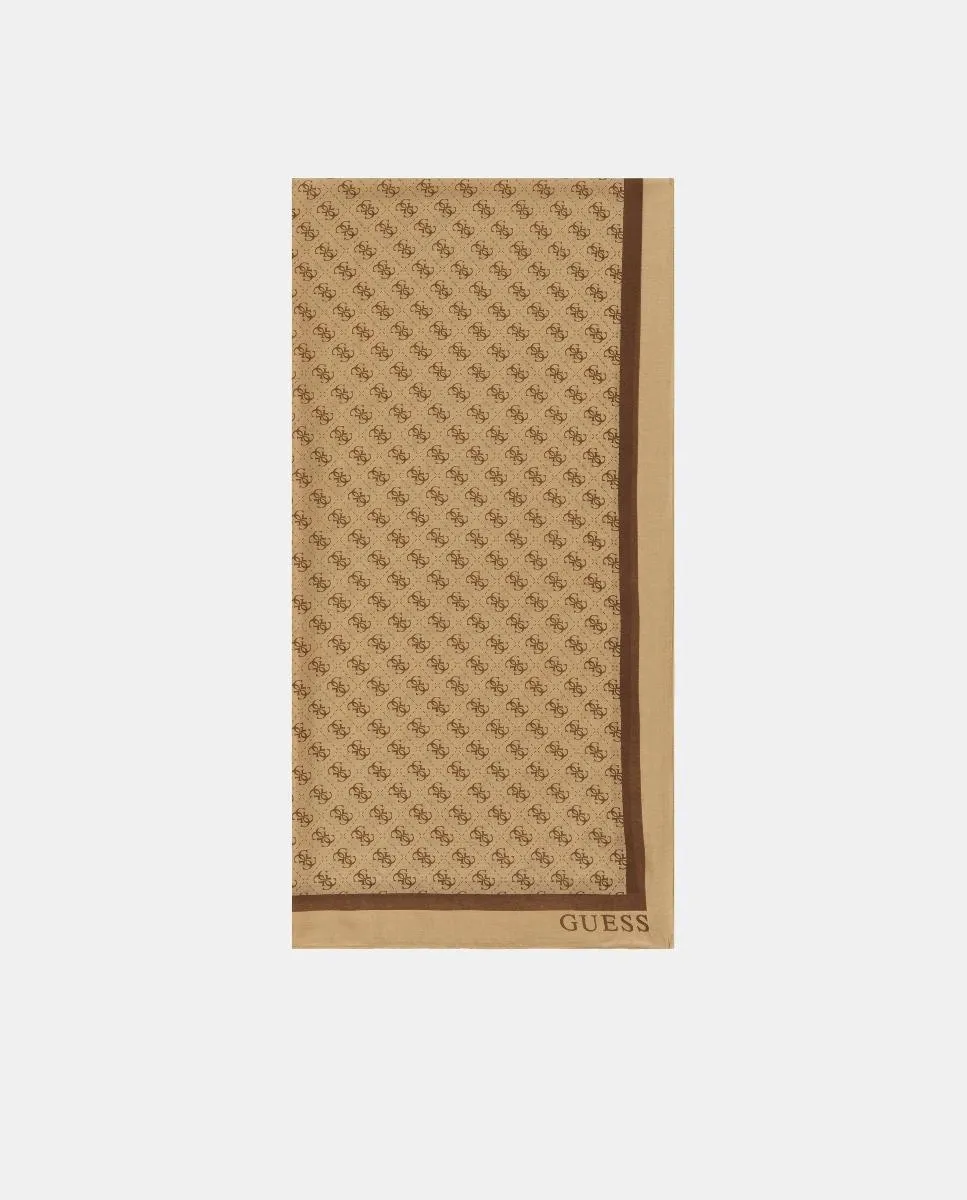 Женский шарф с логотипом 4G Guess, песочный
Женский шарф с логотипом 4G Guess, песочный