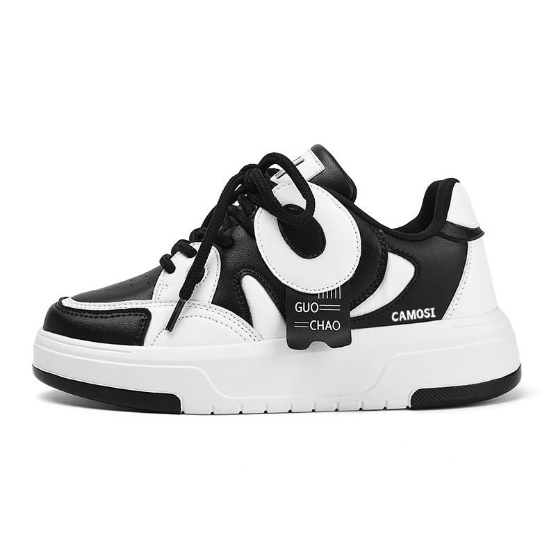 CAMOSI Низкие скейтерские кроссовки унисекс бело-черные, цвет White Black
CAMOSI Низкие скейтерские кроссовки унисекс бело-черные, цвет White Black