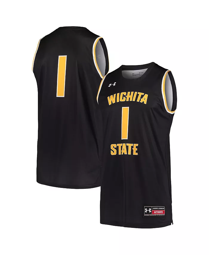 Мужская черная баскетбольная реплика джерси #1 Wichita State Shockers Under Armour
Мужская черная баскетбольная реплика джерси #1 Wichita State Shockers Under Armour