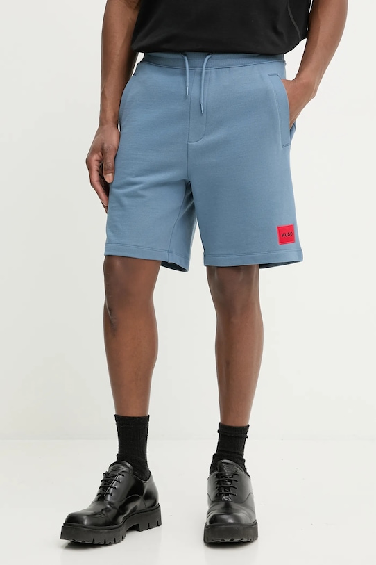Хлопковые шорты diz222 HUGO, синий
Хлопковые шорты diz222 HUGO, синий