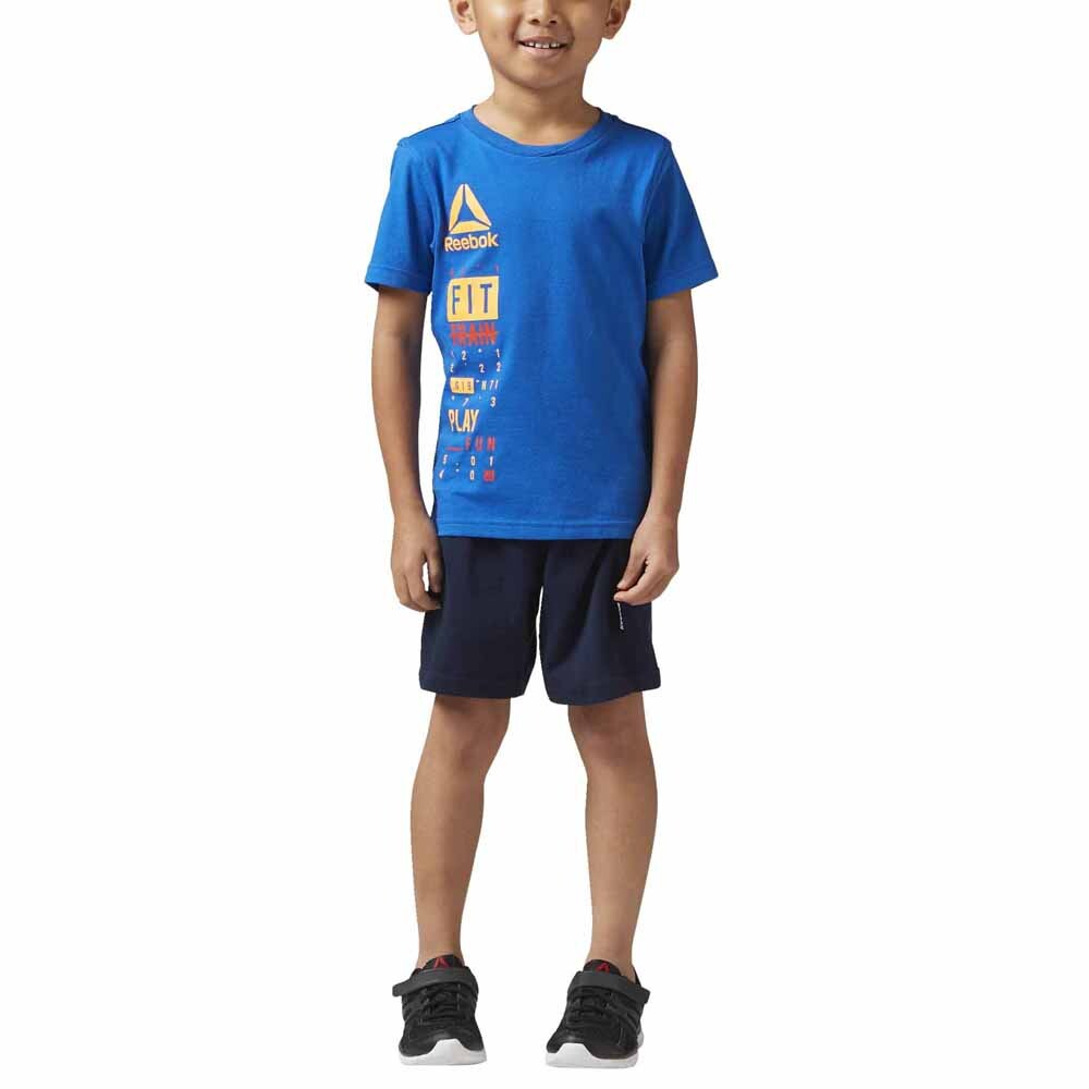 Спортивный костюм Reebok Essentials Logo, синий
Спортивный костюм Reebok Essentials Logo, синий