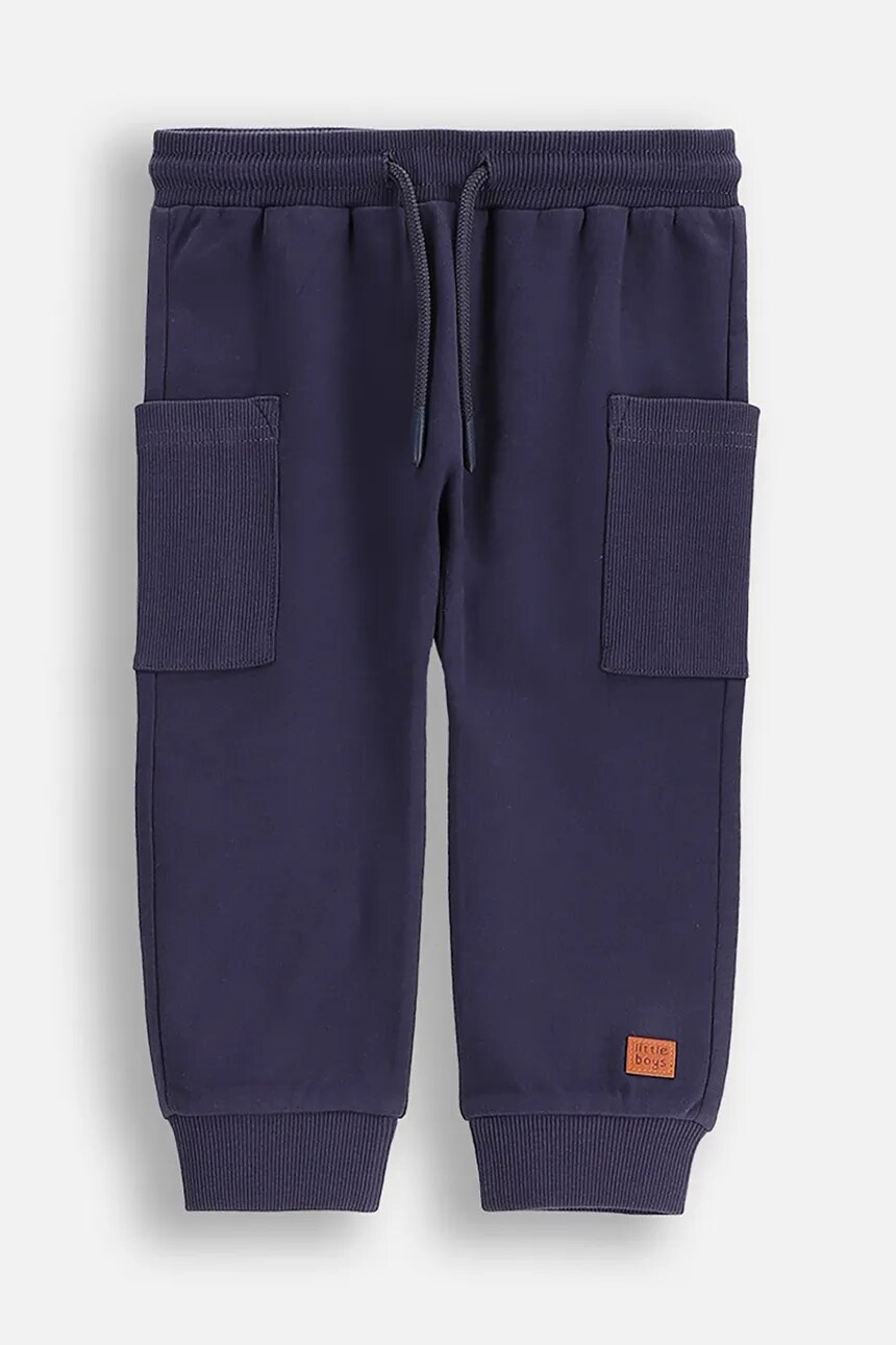 Детские хлопковые спортивные штаны Coccodrillo, темно-синий
Детские хлопковые спортивные штаны Coccodrillo, темно-синий