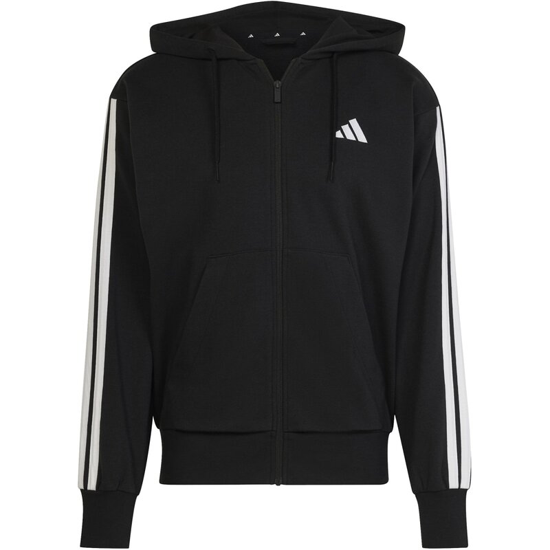 Толстовка Essentials с тремя полосками из французского трикотажа Adidas, черный
Толстовка Essentials с тремя полосками из французского трикотажа Adidas, черный