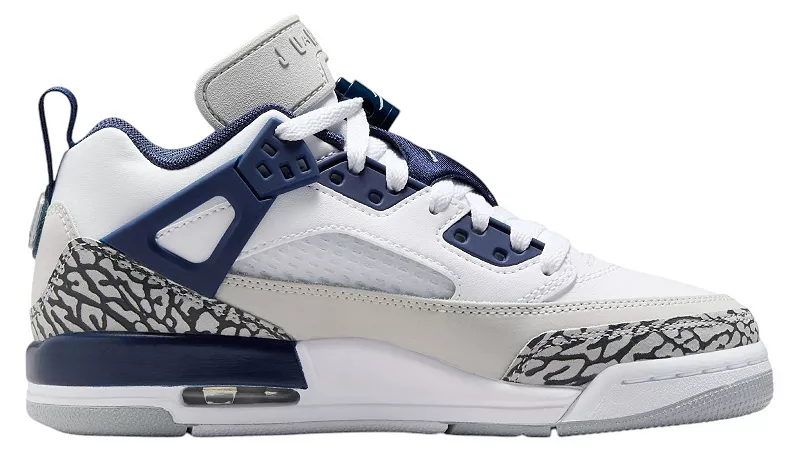 Полуботинки Jordan Spizike для начальной школы для детей, белый/темно-синий/серый
Полуботинки Jordan Spizike для начальной школы для детей, белый/темно-синий/серый