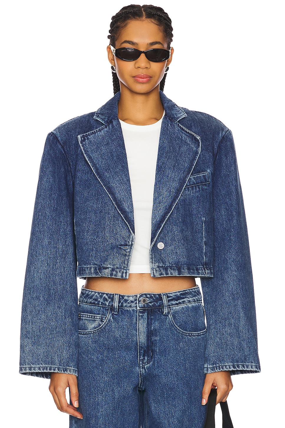 Укороченный пиджак-пиджак Weworewhat, мультиколор
Укороченный пиджак-пиджак Weworewhat, мультиколор