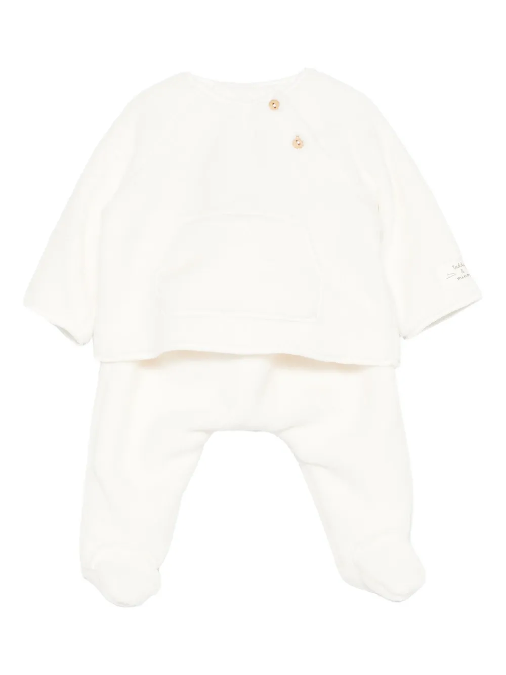 Комплект пижамы-тутины Teddy & Minou, белый
Комплект пижамы-тутины Teddy & Minou, белый