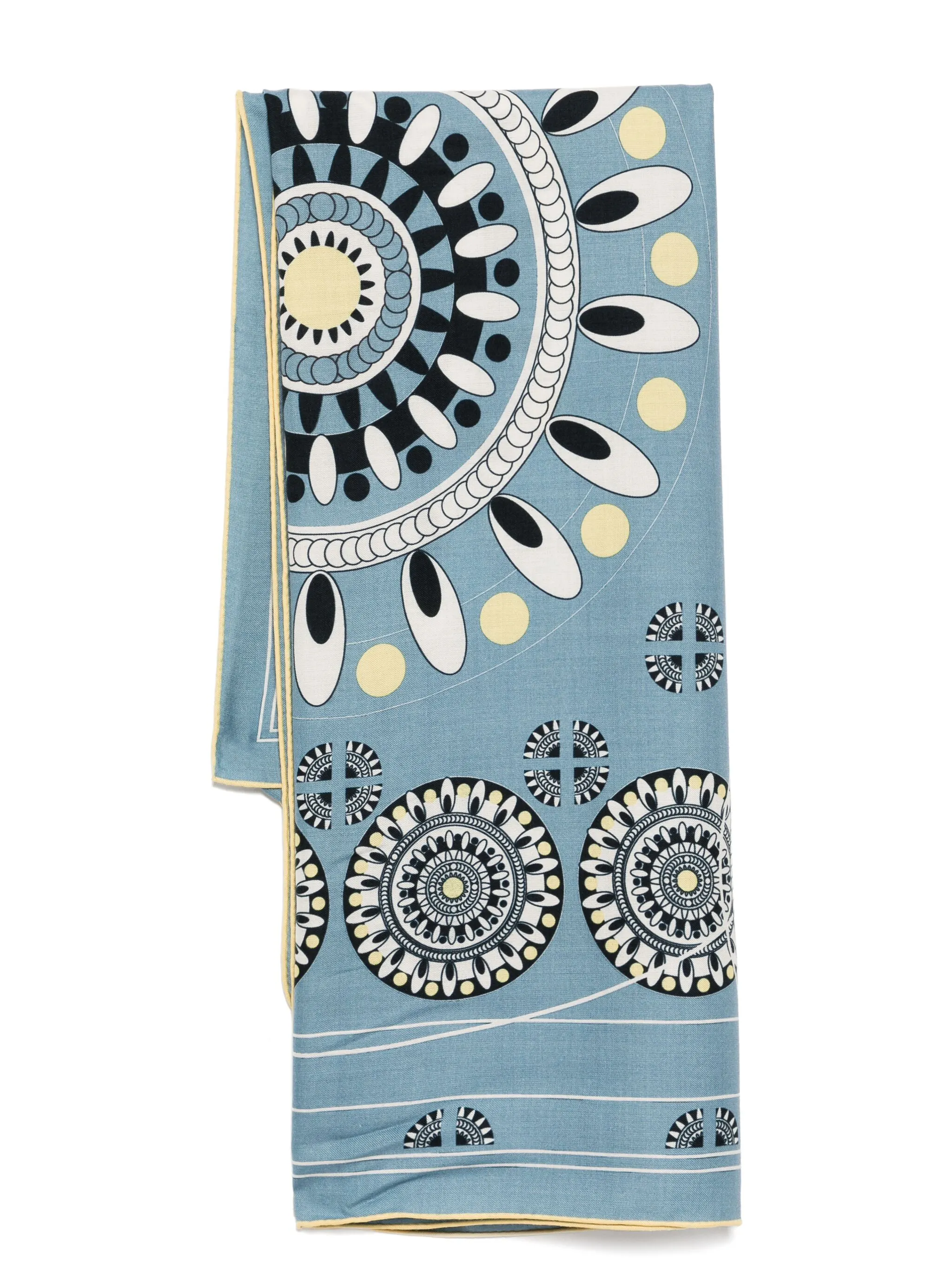 Платок с принтом N.Peal, синий
Платок с принтом N.Peal, синий