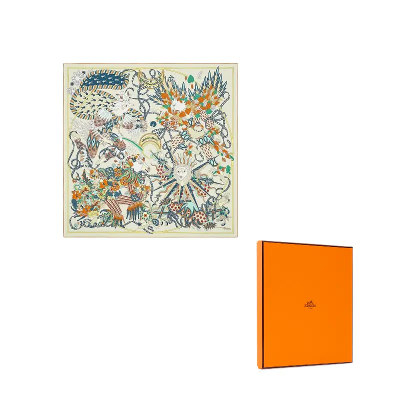 Шелковый шарф Carre для женщин Hermes, бежевый
Шелковый шарф Carre для женщин Hermes, бежевый