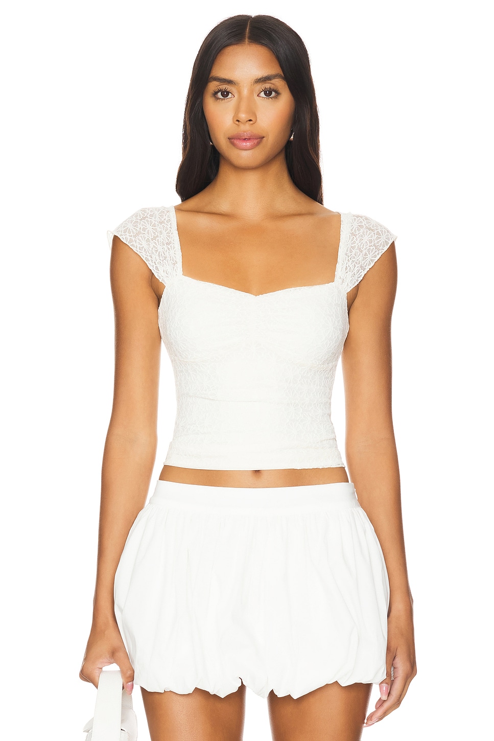 Кендалл топ More To Come, белый
Кендалл топ More To Come, белый