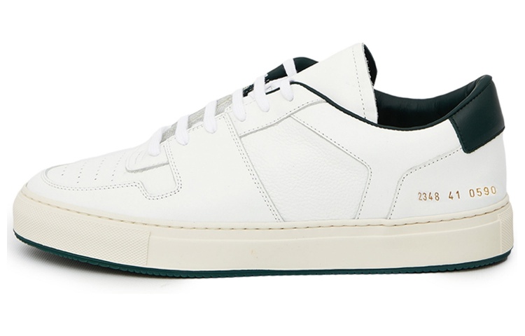 COMMON PROJECTS Низкие стильные скейтерские кроссовки мужские бело-зеленые
COMMON PROJECTS Низкие стильные скейтерские кроссовки мужские бело-зеленые