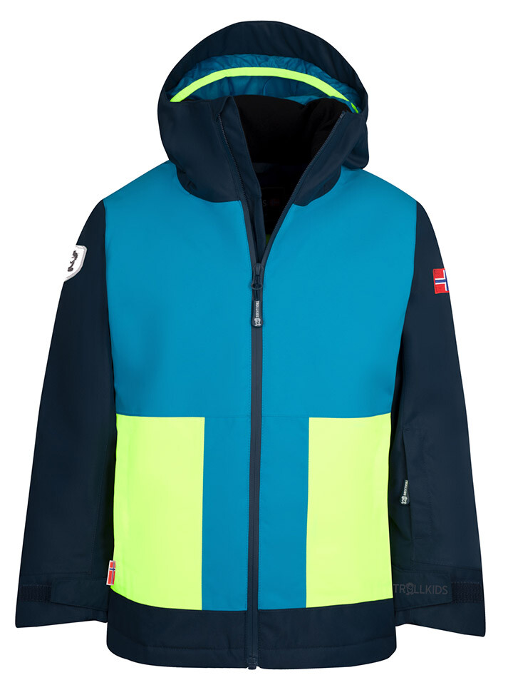 Лыжная куртка Trollkids Rauland, синий
Лыжная куртка Trollkids Rauland, синий