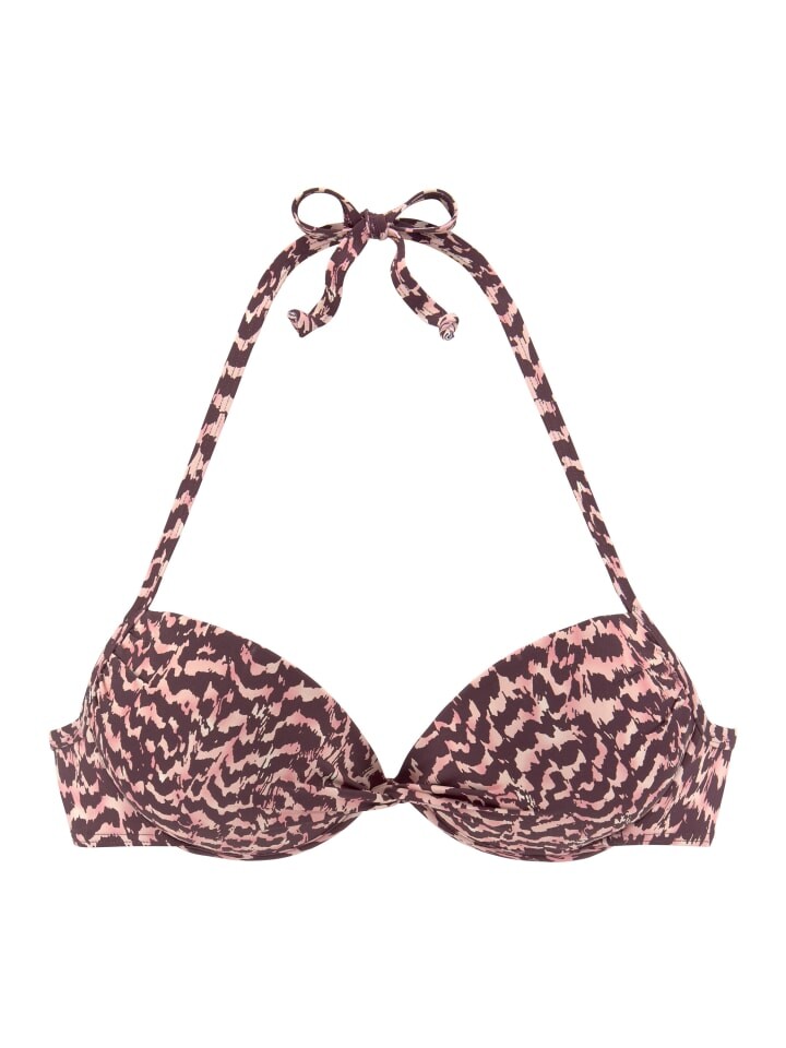 Верх бикини LASCANA, цвет bordeaux bedruckt
Верх бикини LASCANA, цвет bordeaux bedruckt