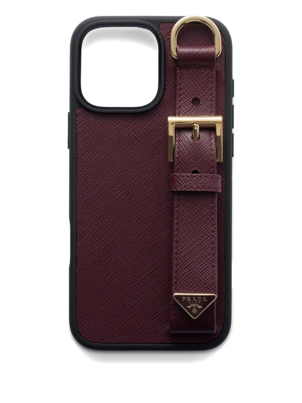 Чехол для телефона из сафьяновой кожи Prada, красный
Чехол для телефона из сафьяновой кожи Prada, красный