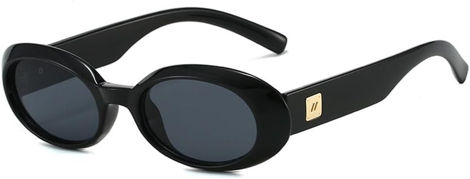 Ретро-классические маленькие овальные солнцезащитные очки для женщин, модные, с линзами цвета шампанского, защита от УФ-излучения UV400, для мужчин, трендовые, с заклепками, в стиле панк WNCKSQ, Black Grey
Ретро-классические маленькие овальные солнцезащитные очки для женщин, модные, с линзами цвета шампанского, защита от УФ-излучения UV400, для мужчин, трендовые, с заклепками, в стиле панк WNCKSQ, Black Grey