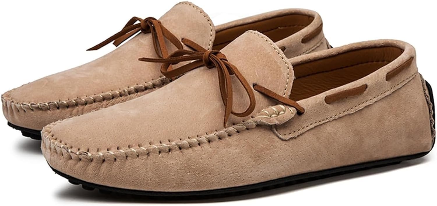 Мужские лоферы из натуральной кожи с круглым носком, с шнуровкой и без, повседневные модные туфли на плоской подошве, удобная обувь, прогулок и повседневного ношения Generic, хаки
Мужские лоферы из натуральной кожи с круглым носком, с шнуровкой и без, повседневные модные туфли на плоской подошве, удобная обувь, прогулок и повседневного ношения Generic, хаки