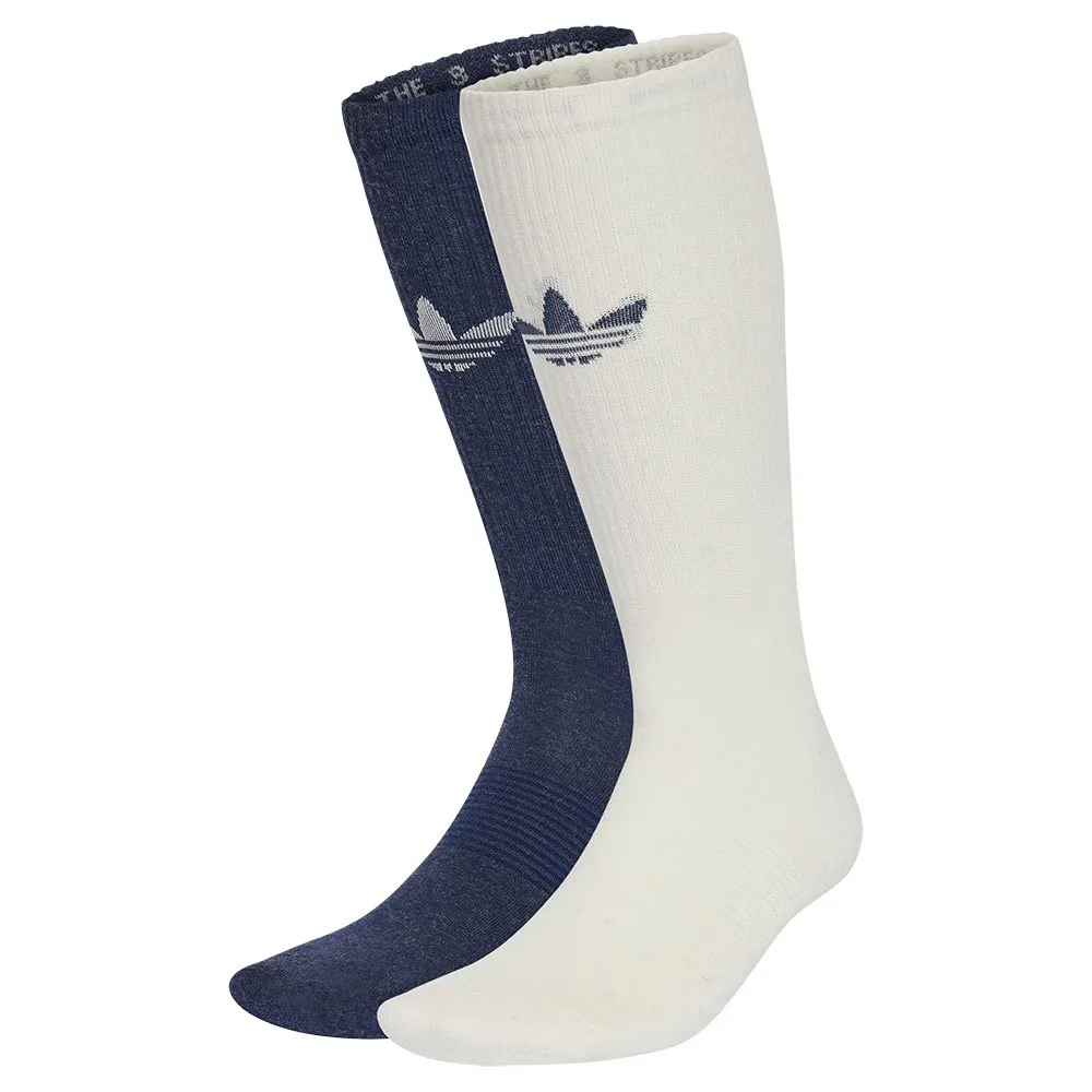 Носки adidas Originals Trefoil Premium crew 2 pairs, белый/синий
Носки adidas Originals Trefoil Premium crew 2 pairs, белый/синий