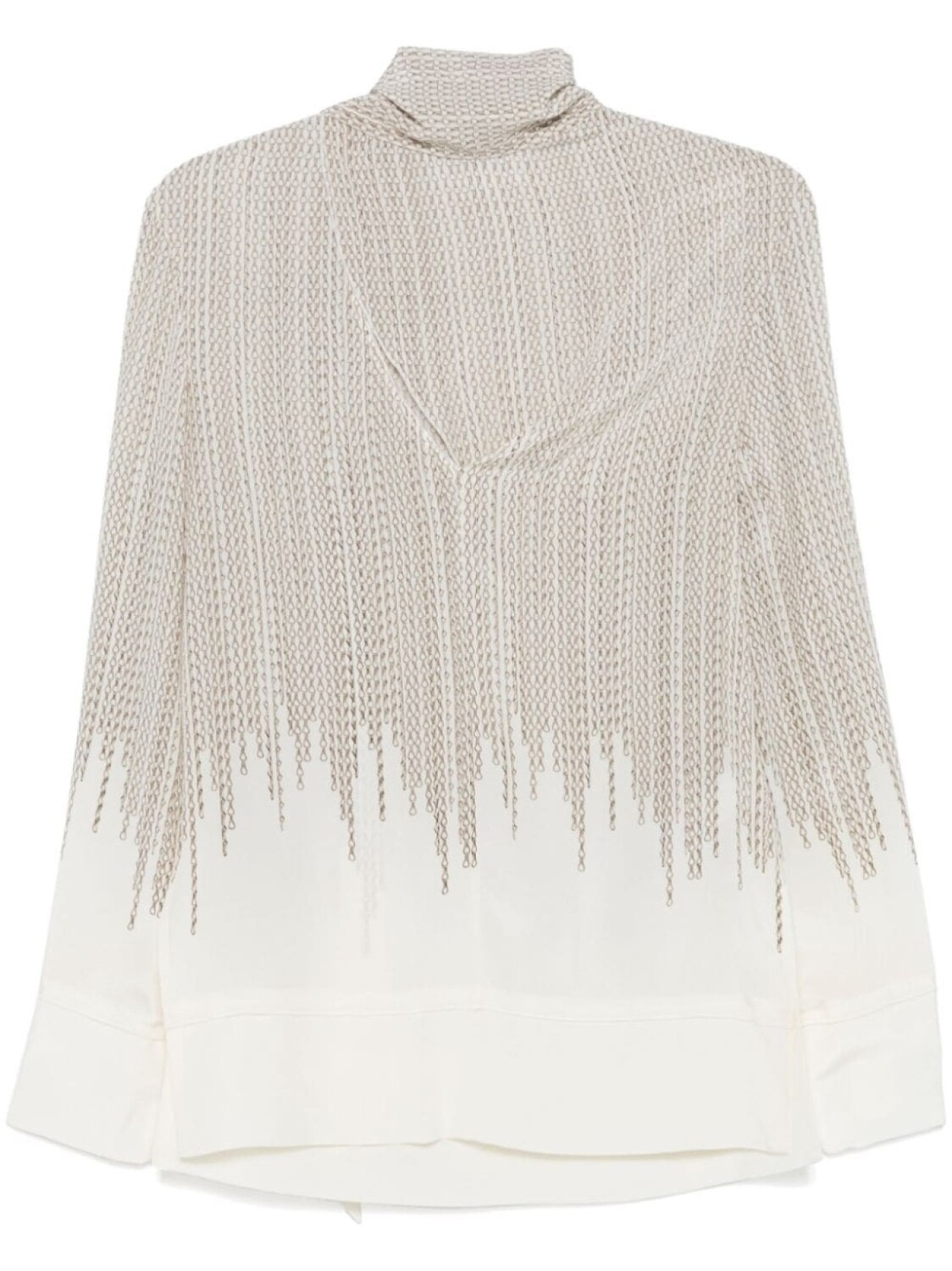 Victoria Beckham блузка с принтом, нейтральный цвет
Victoria Beckham блузка с принтом, нейтральный цвет