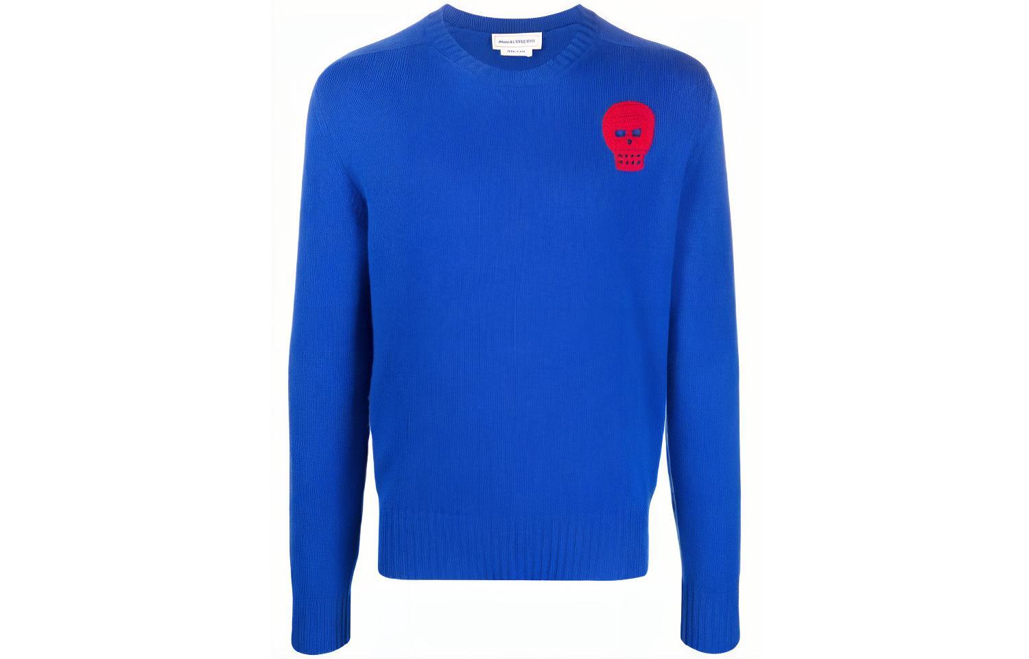 Свитер мужской синий Alexander McQueen
Свитер мужской синий Alexander McQueen