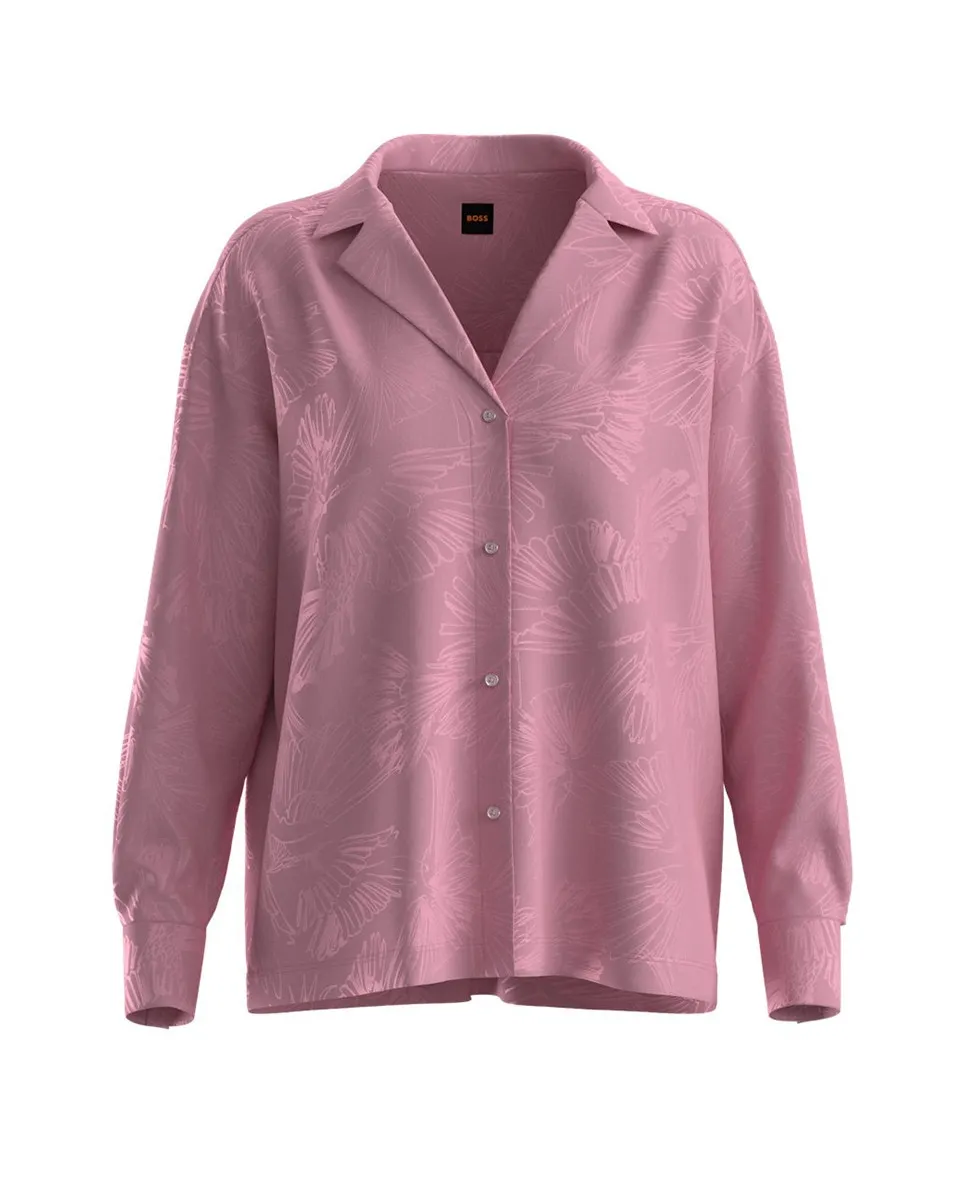 Женская блузка со складкой Boss Orange, сиреневый
Женская блузка со складкой Boss Orange, сиреневый