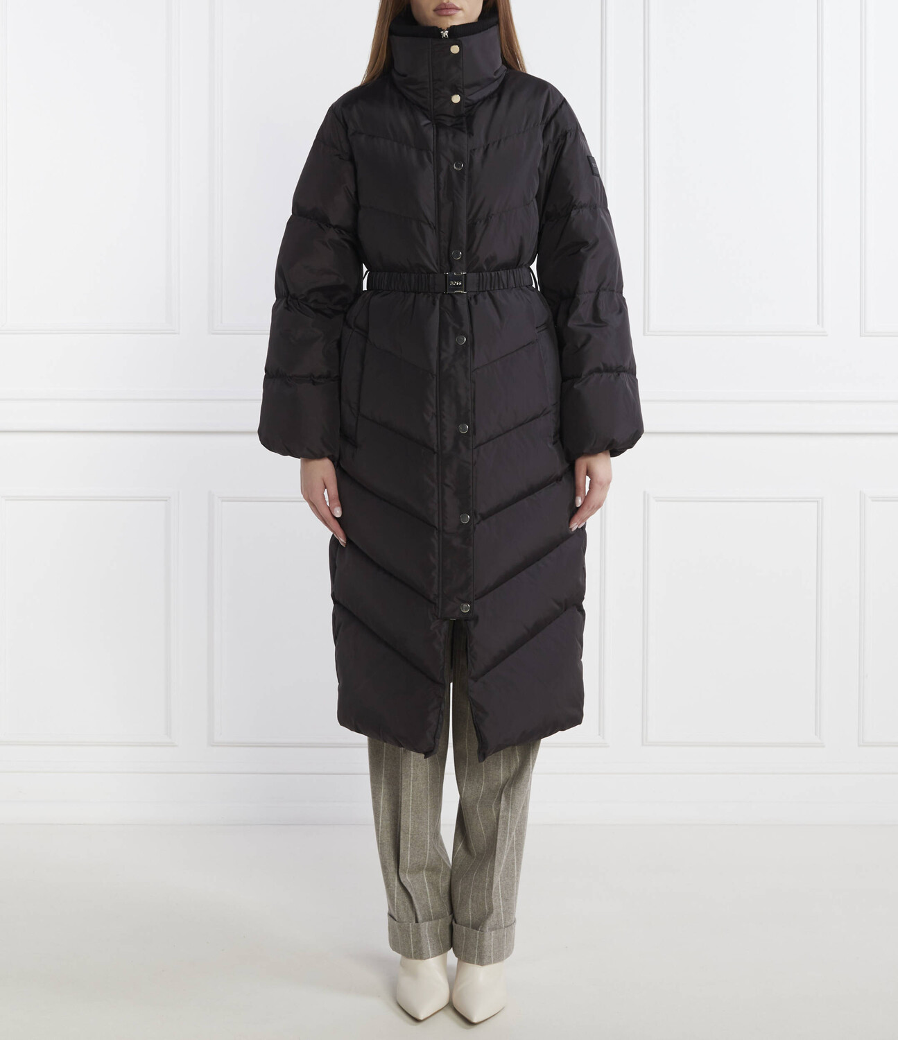 Пуховое пальто BOSS BLACK Popifa, черный
Пуховое пальто BOSS BLACK Popifa, черный