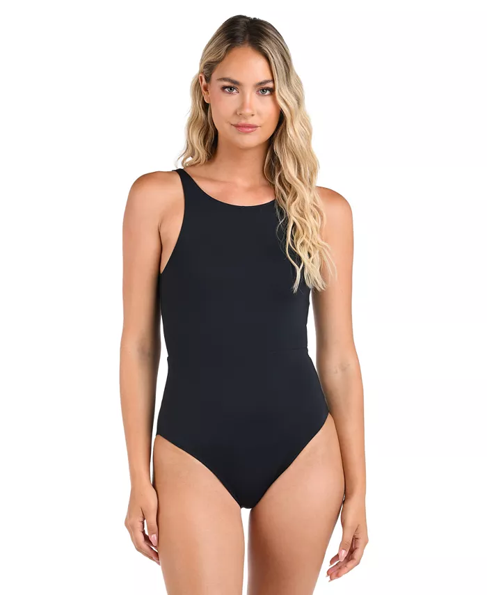 Женский купальник Island Goddess с круглым вырезом La Blanca, черный
Женский купальник Island Goddess с круглым вырезом La Blanca, черный