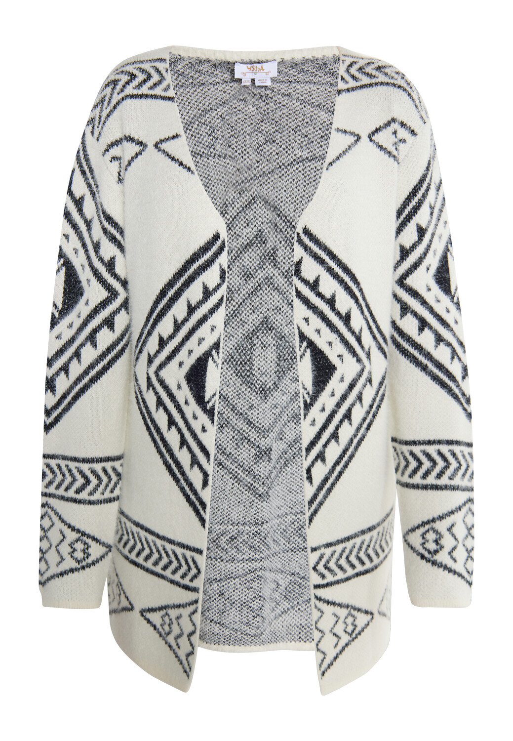 Толстовка usha FESTIVAL Strick Cardigan, кремовый черный
Толстовка usha FESTIVAL Strick Cardigan, кремовый черный