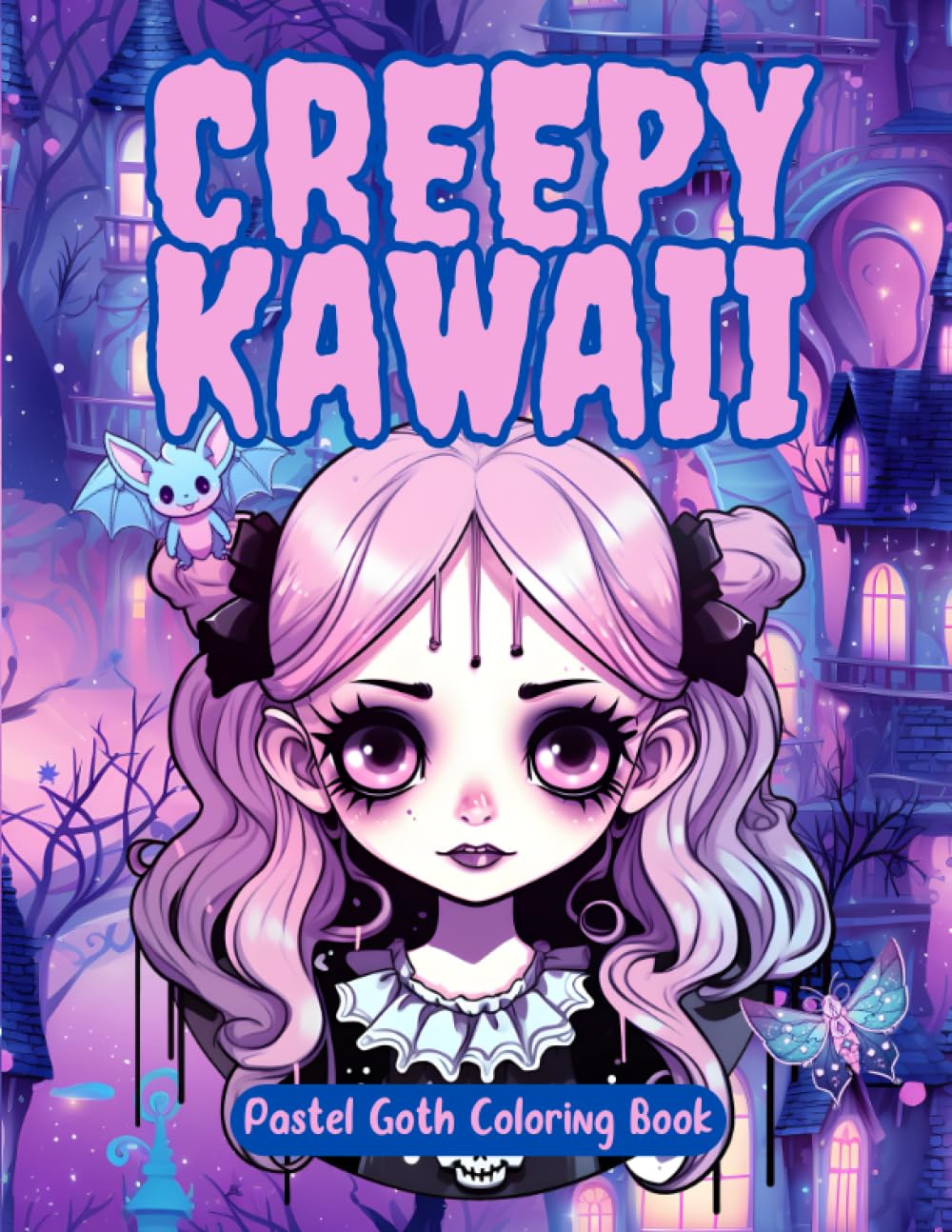 Creepy Kawaii Pastel Goth Coloring Book: Spooky Kawaii Cute and Creepy Horror, Cute and Creepy Kawaii Chibi Coloring Book, Creepy Fantasy Kawaii Pastel Goth Coloring Book (Independently published)
Creepy Kawaii Pastel Goth Coloring Book: Spooky Kawaii Cute and Creepy Horror, Cute and Creepy Kawaii Chibi Coloring Book, Creepy Fantasy Kawaii Pastel Goth Coloring Book (Independently published)